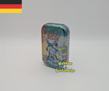 Lade das Bild in den Galerie-Viewer, Pokemon TCG Karmesin & Purpur Prismatische Entwicklungen Mini Tin (deutsch)