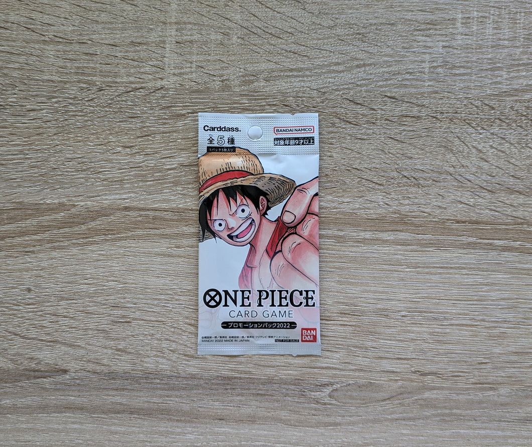 One Piece Promotion Pack 2022 Promo japanisch
