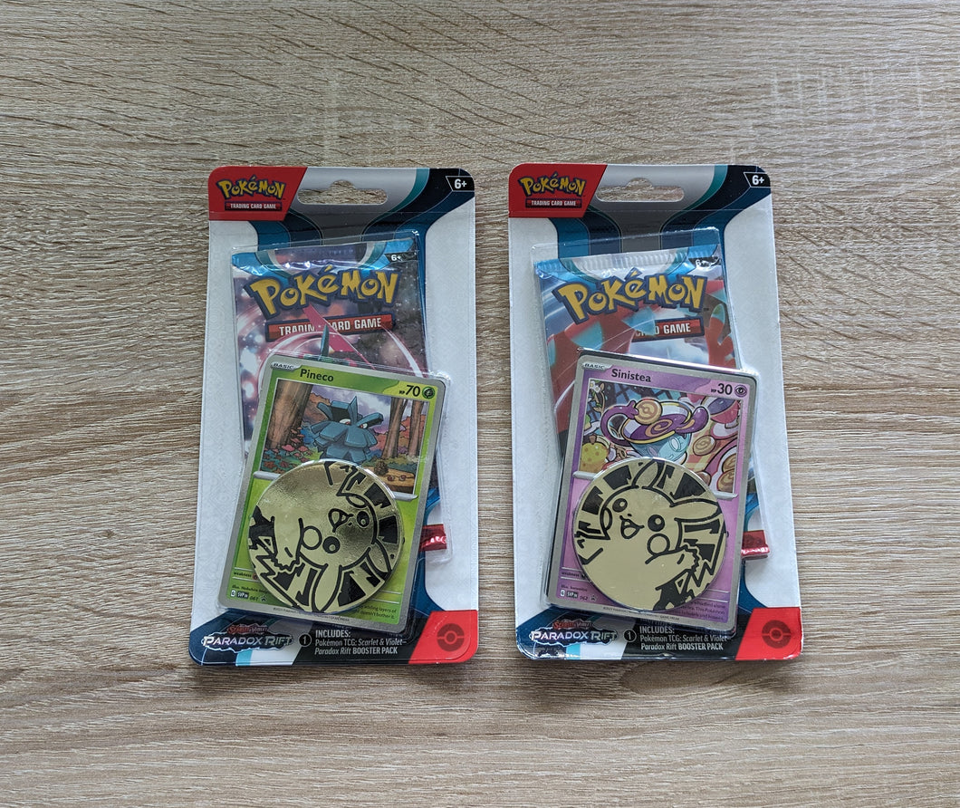 Pokemon Scarlet & Violet Paradox Rift (PAR) Checklane Blister englisch