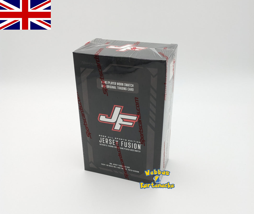 Sportscards Jersey Fusion 2022 All Sports Edition Blaster Box (englisch)