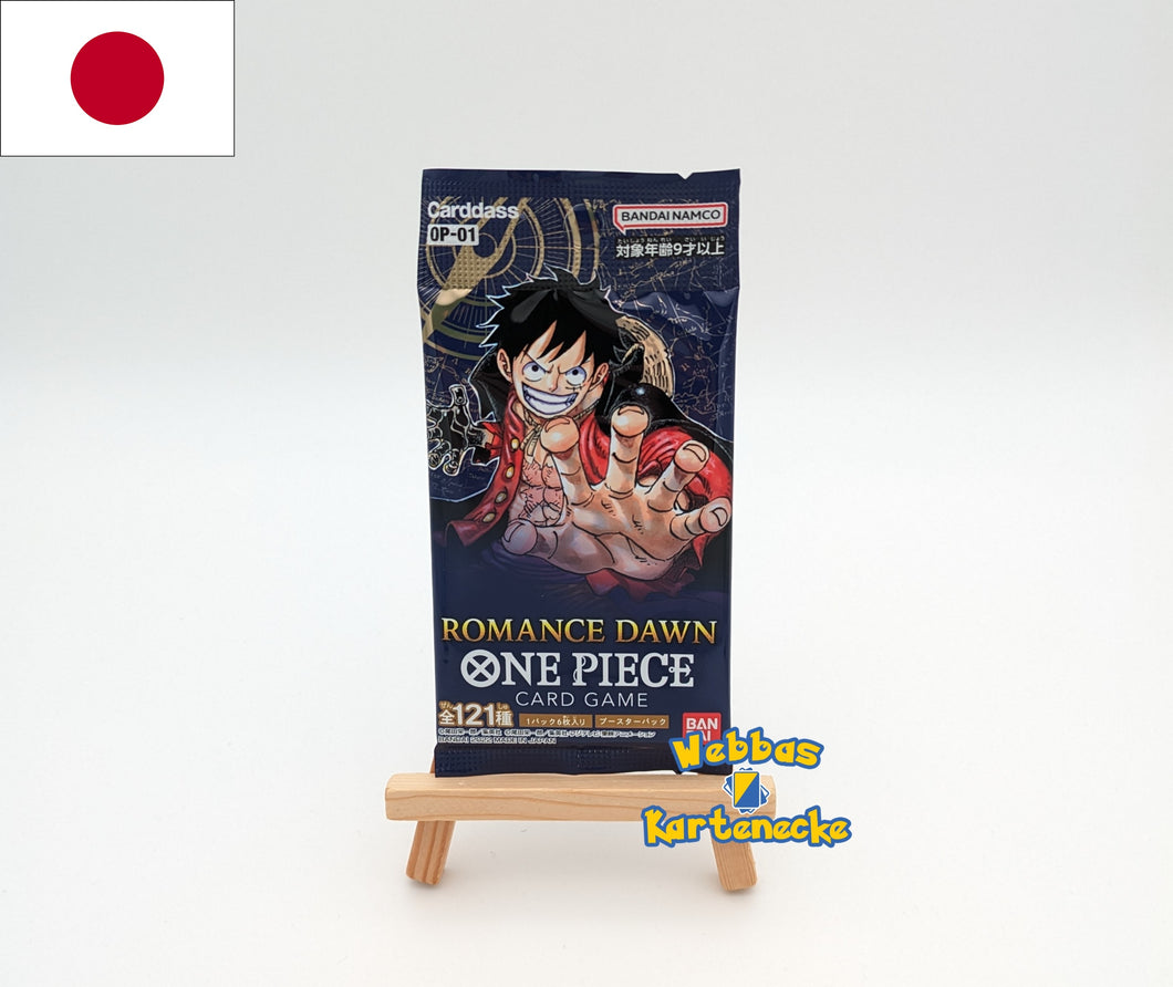 One Piece TCG Romance Dawn OP-01 Booster (japanisch)