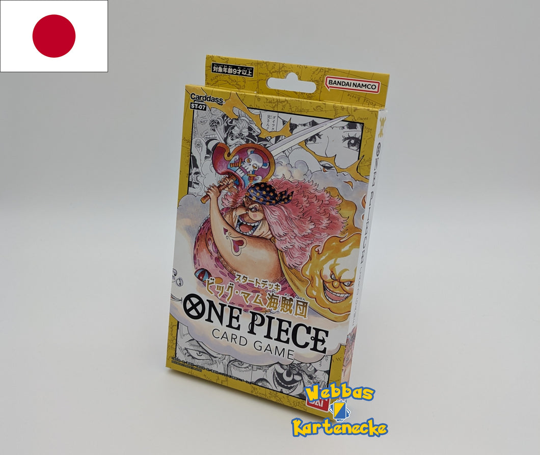 one piece tcg big mom pirates starter deck One Piece TCG Starter Deck ST-07 Big Mom Pirates (japanisch) – Webbas Kartenecke