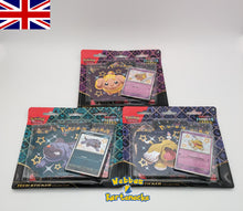 Lade das Bild in den Galerie-Viewer, Pokemon TCG Scarlet &amp; Violet Paldean Fates PAF 3er Tech Blister (englisch)
