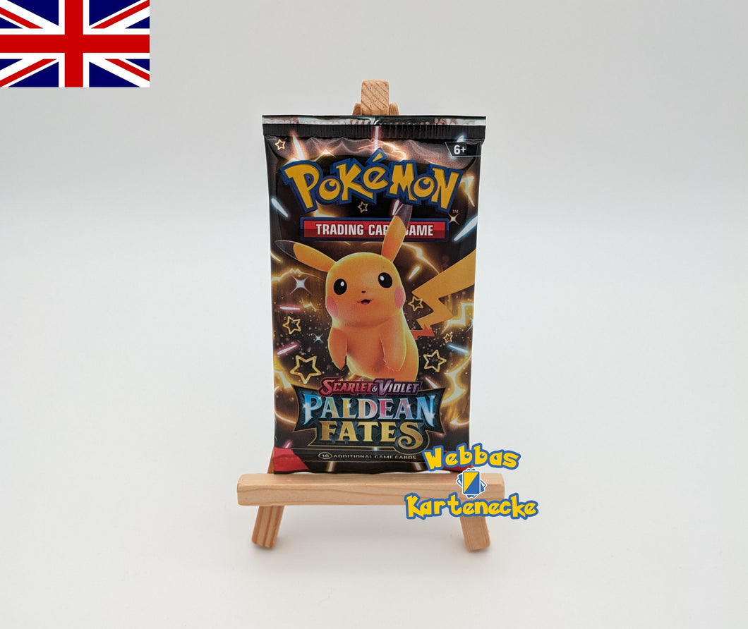 Pokemon TCG Paldean Fates PAF Booster (englisch)