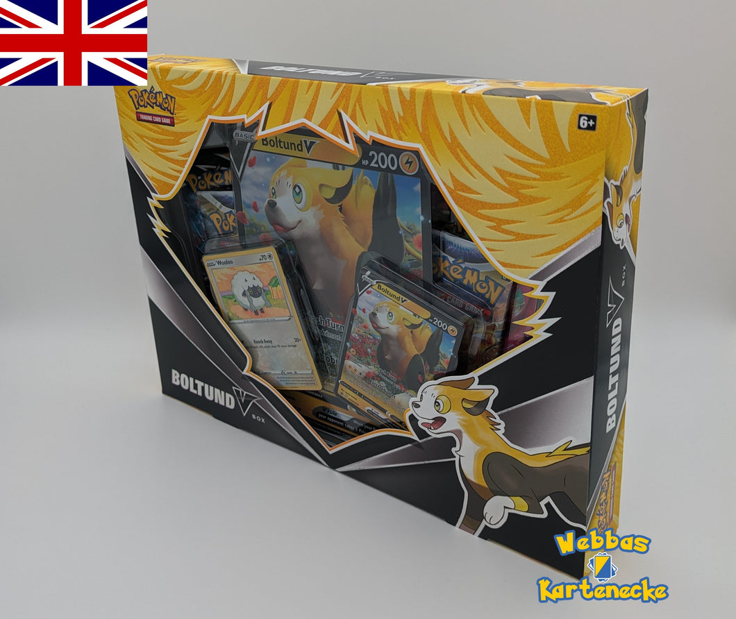 Pokemon TCG Boltund V Box (englisch)