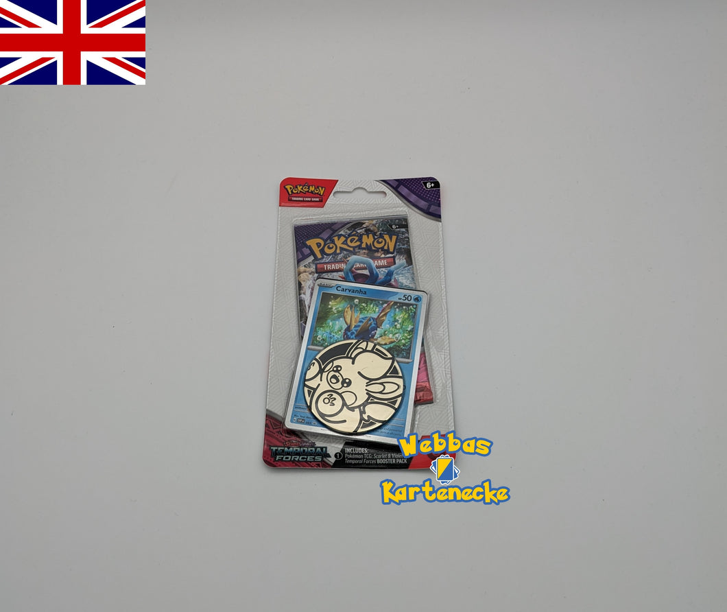 Pokemon TCG Scarlet & Violet Temporal Forces TEF Checklane Blister (englisch)