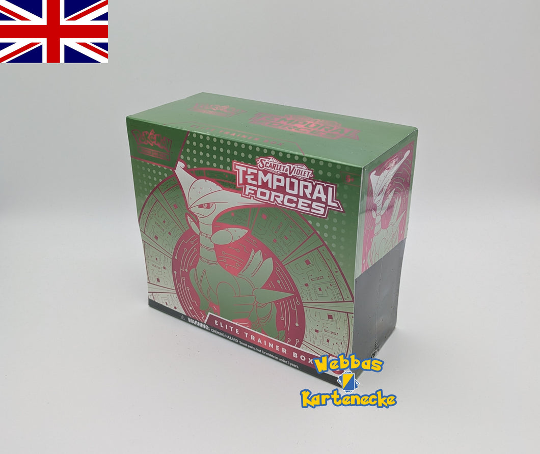 Pokemon TCG Temporal Forces (TEF) Elite Trainer Box ETB (englisch)