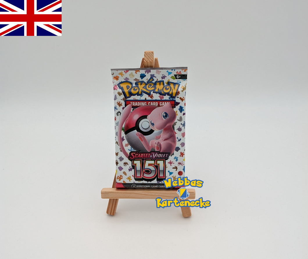 Pokemon TCG 151 Booster sv3.5 (englisch)