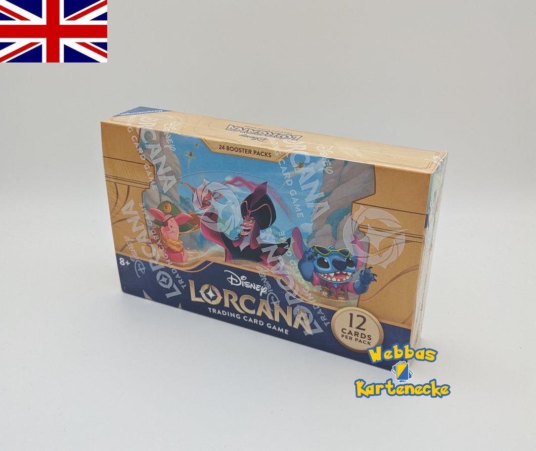 Disney Lorcana TCG 3. Kapitel Into the Inklands Display (englisch)