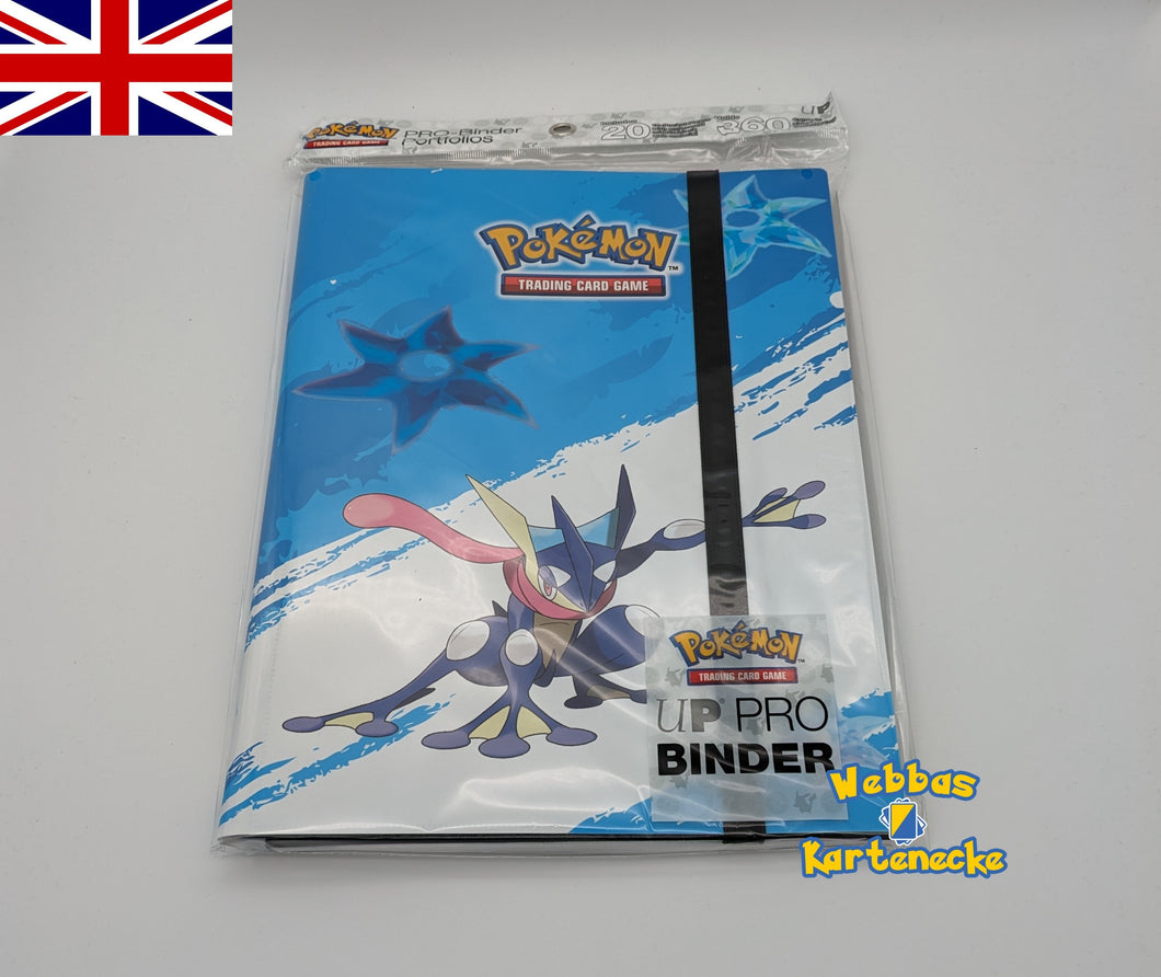 Ultra Pro UP Pokemon Greninja 9-Pocket PRO Binder für 360 Karten