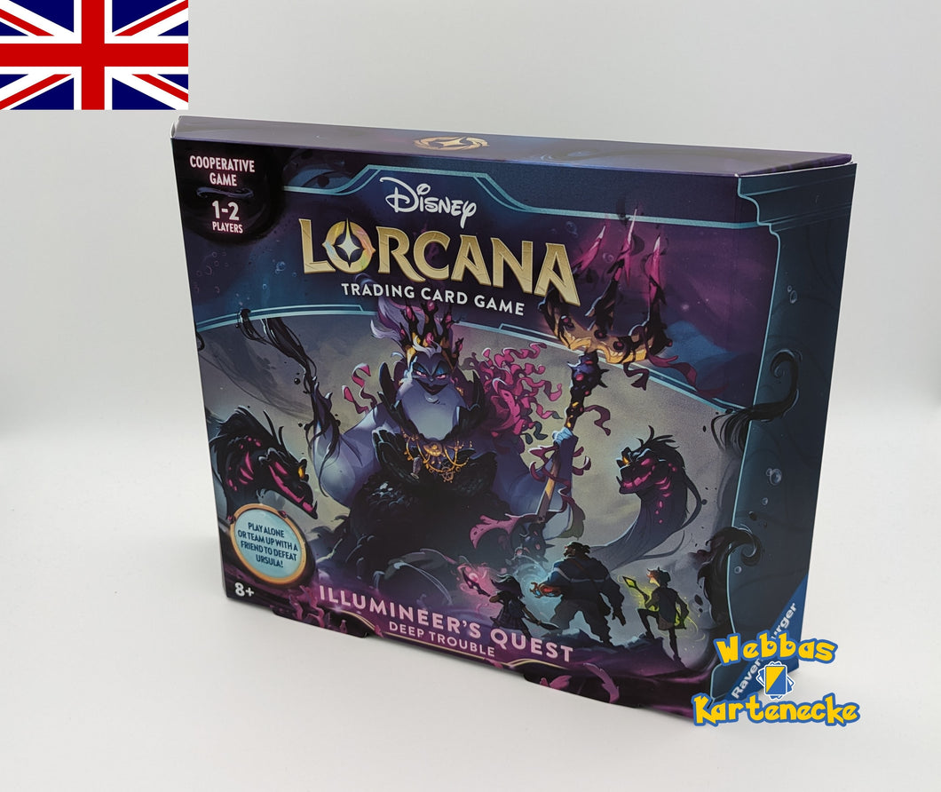 Disney Lorcana TCG 4th Chapter Ursulas Return - Illumineers Quest Deep Trouble Gift Set (englisch)