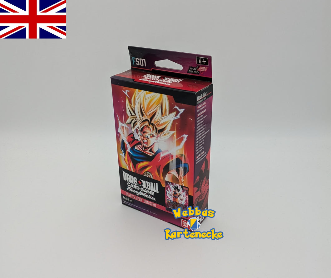 Bandai Dragon Ball Super TCG Fusion World Starter Deck FS01 - FS04 (englisch)