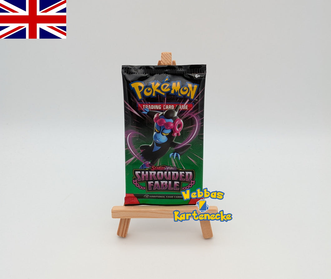 Pokemon TCG Scarlet & Violet Shrouded Fable Booster (englisch)