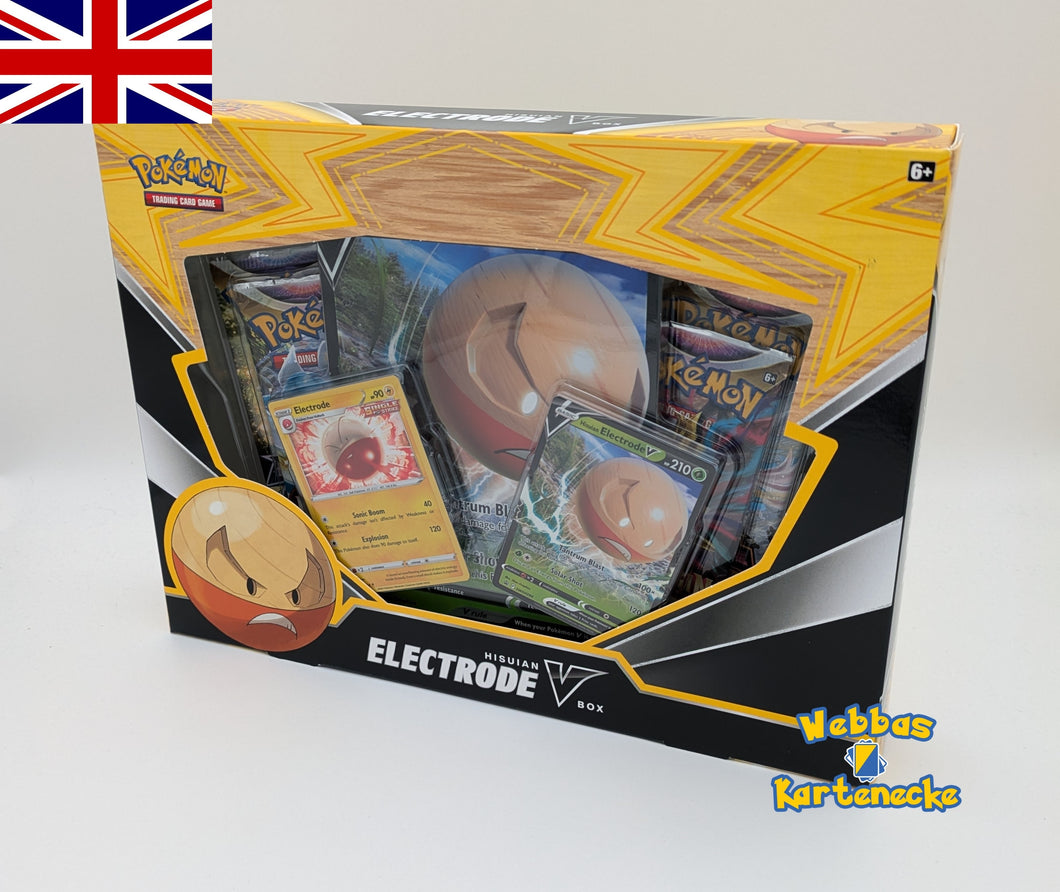 Pokemon TCG Hisuian Electrode V Box (englisch)