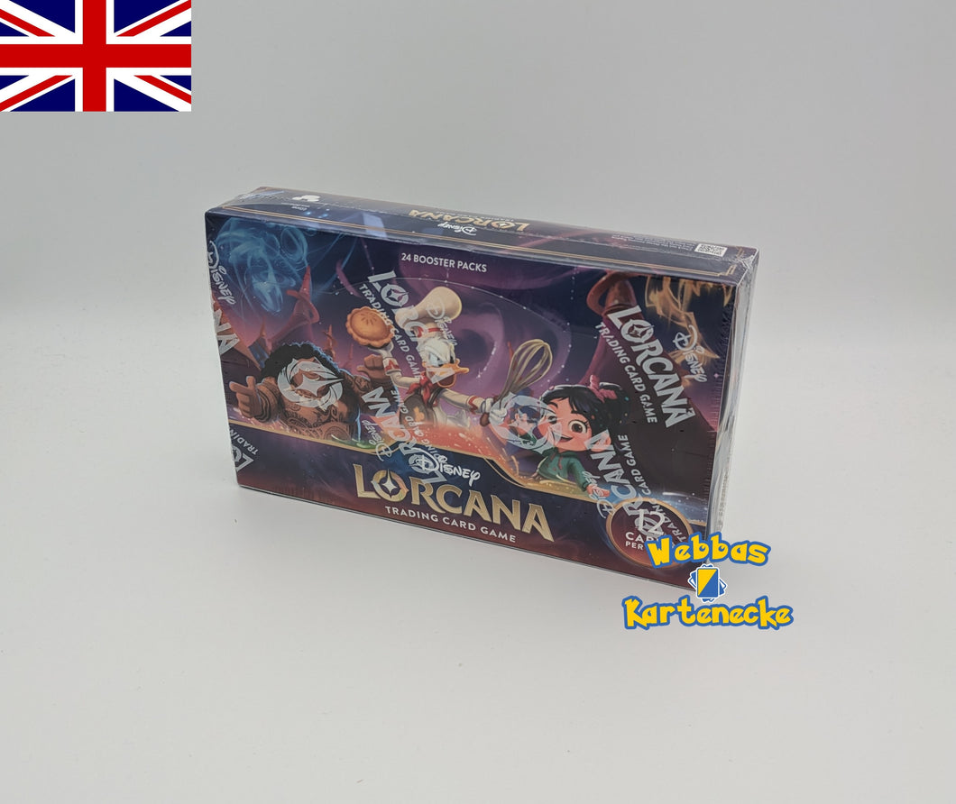 Disney Lorcana TCG 5th Chapter Shimmering Skies Display (englisch)