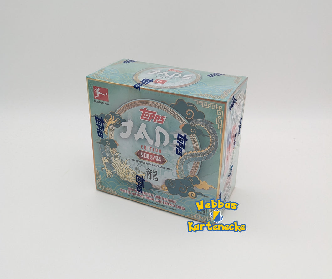 Topps Bundesliga Jade Edition 2023/24 Hobby Box Asia Exklusiv