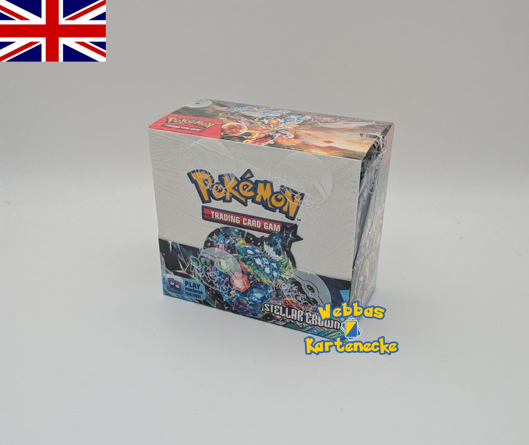 Pokemon TCG Scarlet & Violet Stellar Crown Display 36 Booster (englisch)