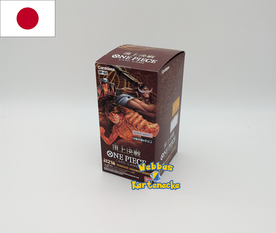 One Piece TCG Paramount War OP-02 Display (japanisch)