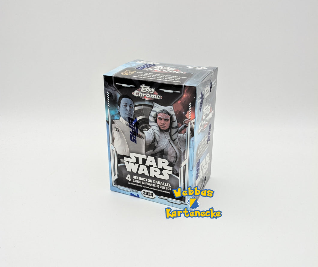 Topps Star Wars Chrome 2024 Value Box Blaster