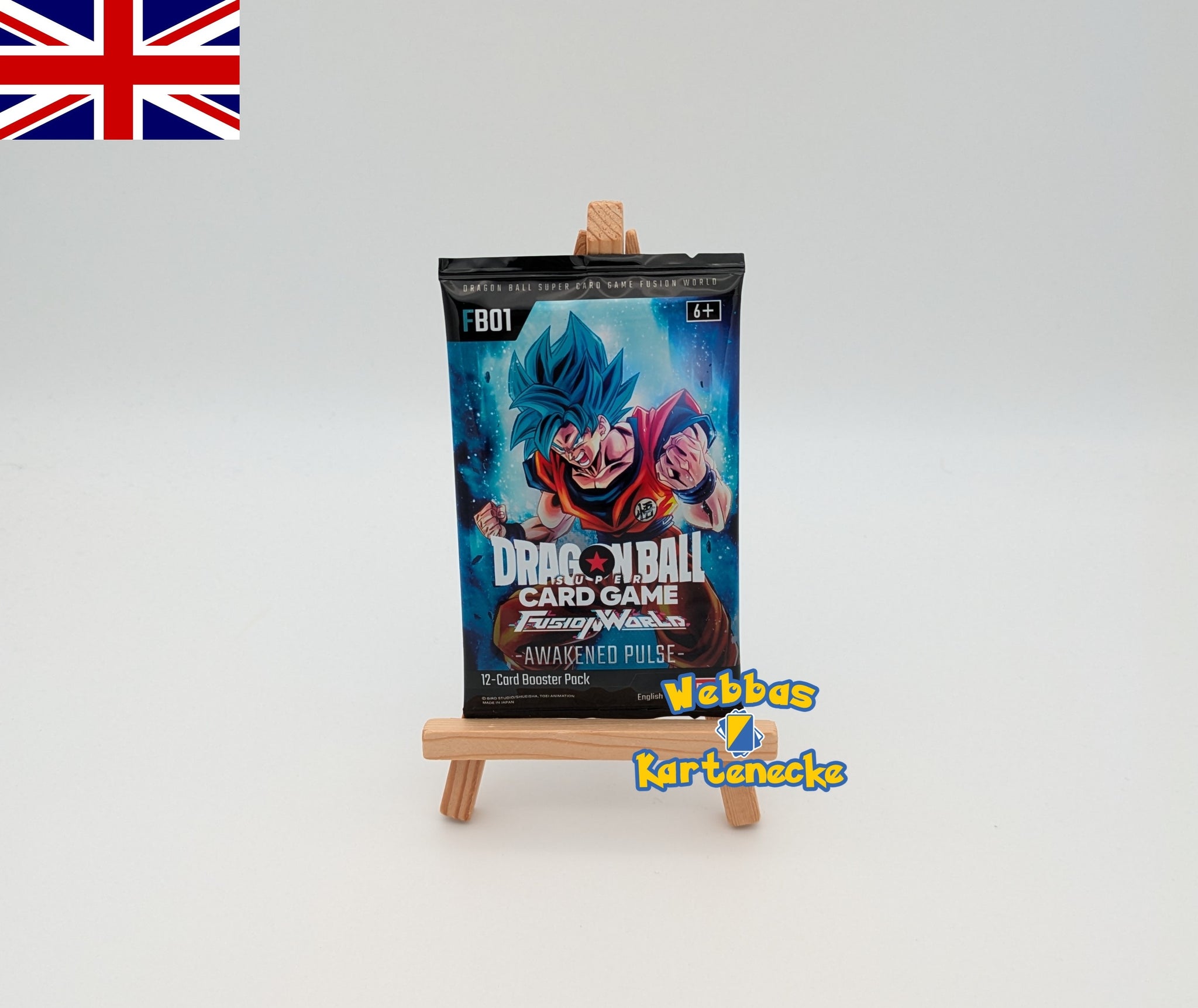 dragon ball super card game fusion world awakened pulse Dragon Ball Super Card Game: Fusion World - Awakened Pulse (FB01) - Booster  Display (24 Booster Packs with 12 Cards per Pack) - English main image 1