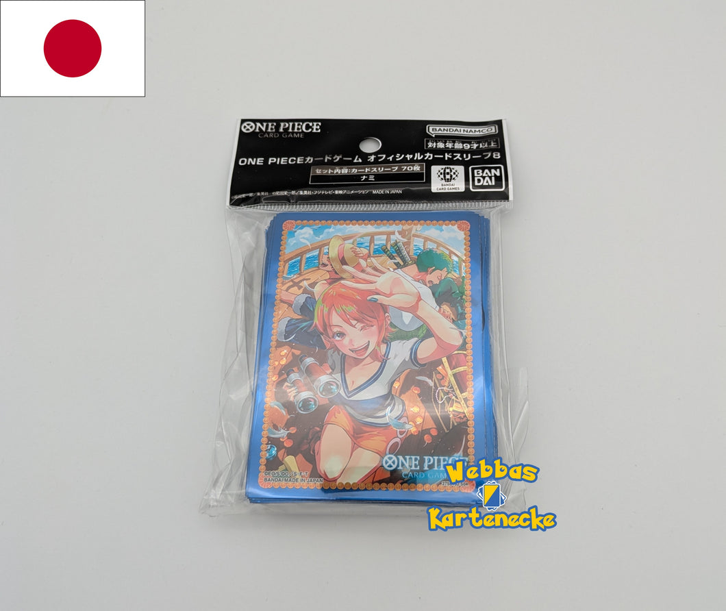 One Piece TCG Card Sleeves Vol. 8 70 Stück (japanisch)