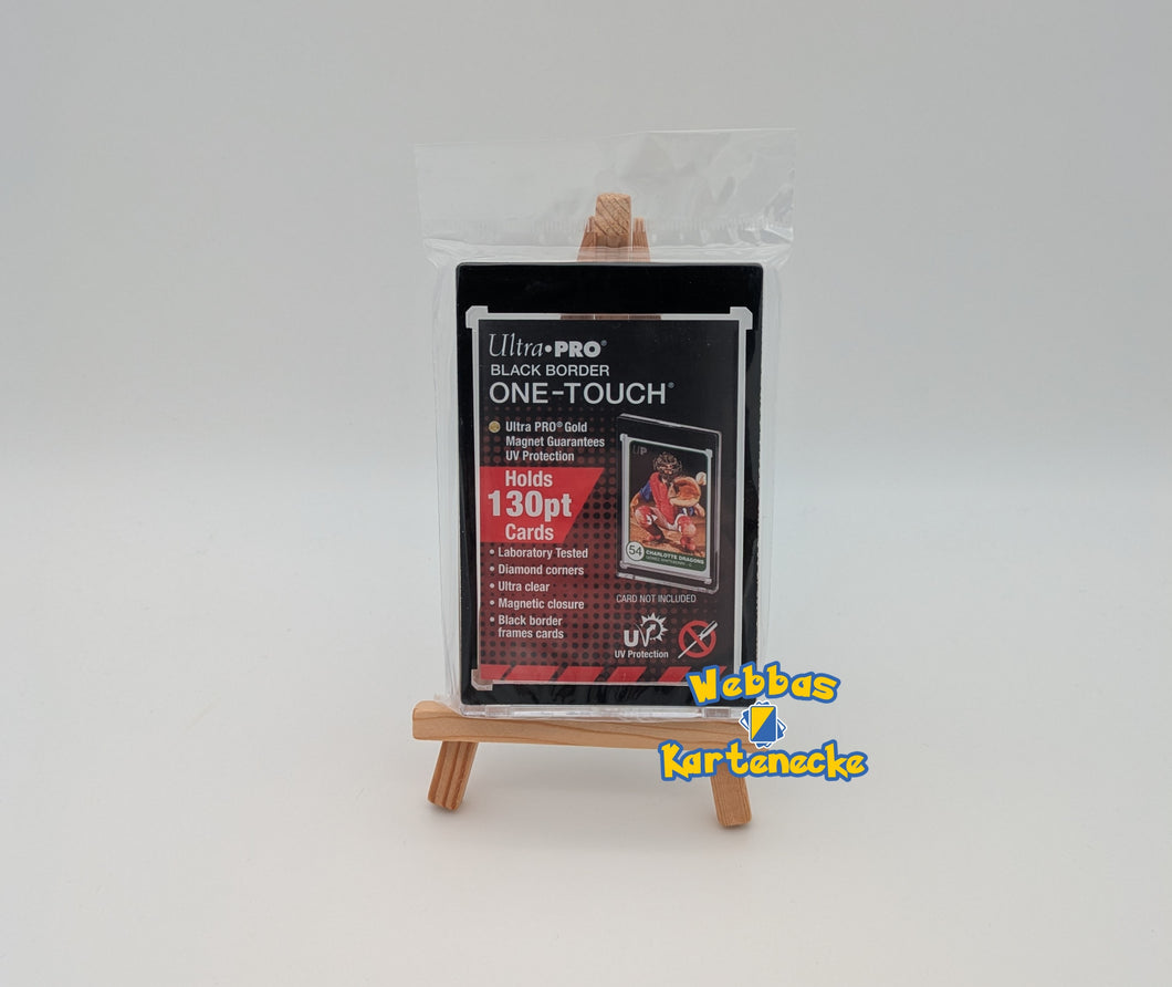 Ultra Pro 130PT UV Black Border ONE-TOUCH Magnetic Holder