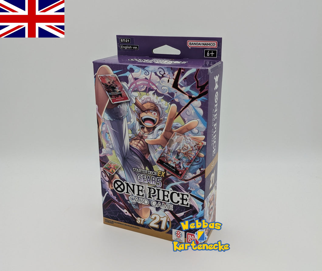 One Piece TCG Starter Deck EX ST-21 Gear 5 (englisch)