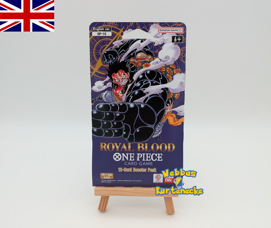 One Piece TCG Royal Blood OP-10 Sleeved Booster (englisch)
