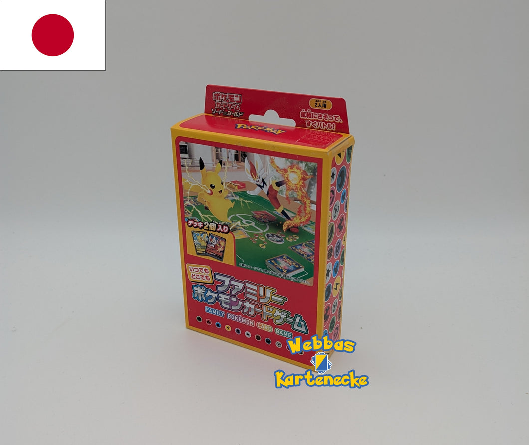 Pokemon TCG Sword & Shield Family Card Game Anytime, Anywhere Box (japanisch)