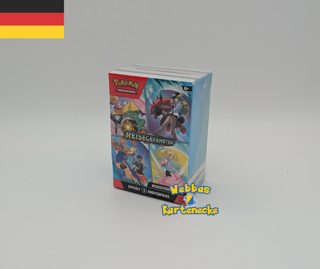 Pokemon TCG Karmesin & Purpur Reisegefährten Booster Bundle (deutsch)