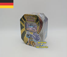 Lade das Bild in den Galerie-Viewer, Pokemon TCG Paradox Schicksale Herbst 2024 Tin Box (deutsch)
