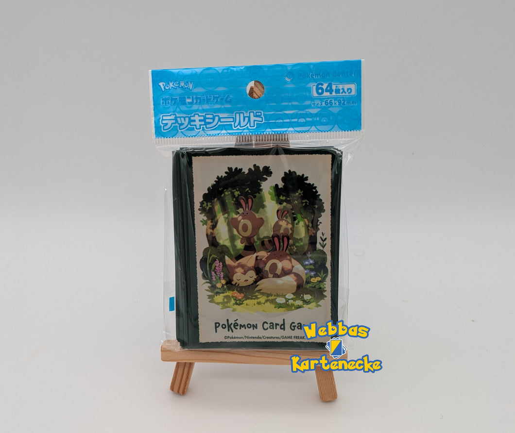 Pokemon Battle Partners Furret & Sentret Sleeves 64 Stück japanisch Pokemon Center exclusive