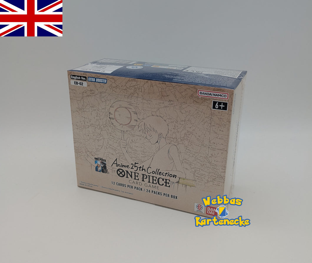 One Piece TCG Anime 25th Collection EB-02 Display (englisch)