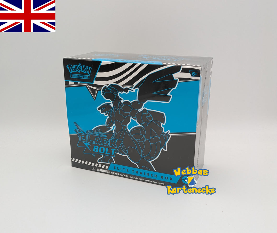 Pokemon TCG Black Bolt SV 10.5 Elite Trainer Box ETB (englisch)