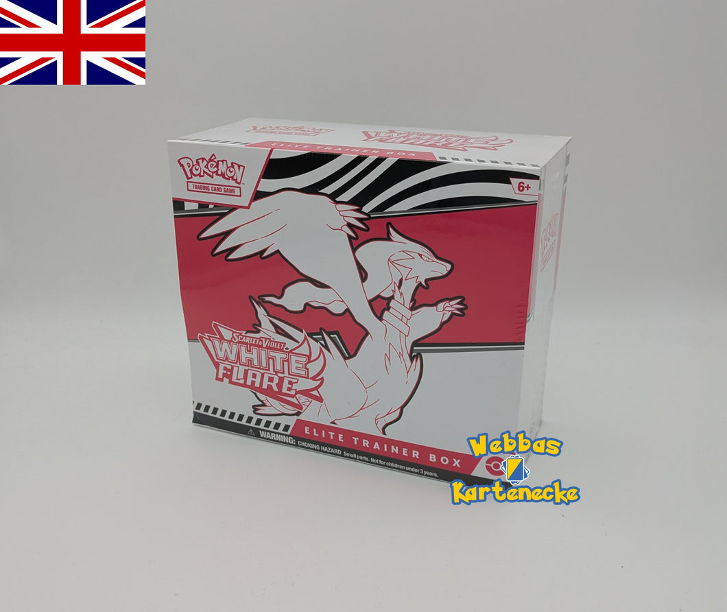 Pokemon TCG White Flare  SV 10.5 Elite Trainer Box ETB (englisch)