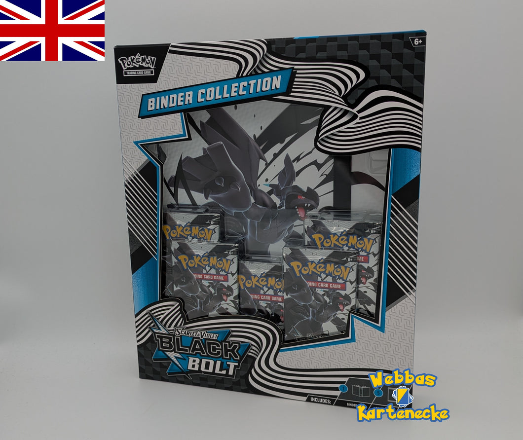 Pokemon TCG Black Bolt SV 10.5 Binder Collection (englisch)