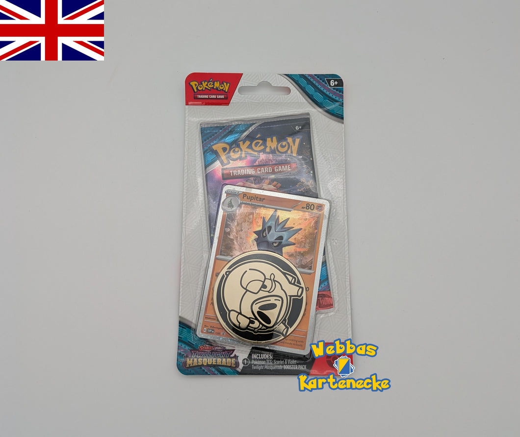 Pokemon TCG Scarlet & Violet Twilight Masquerade TWM Checklane Blister (englisch)