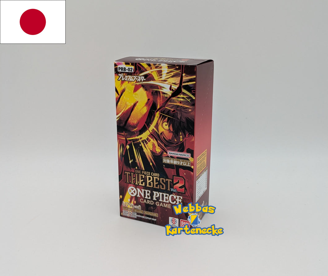 One Piece TCG The Best vol. 2 PRB-02 Display (japanisch)
