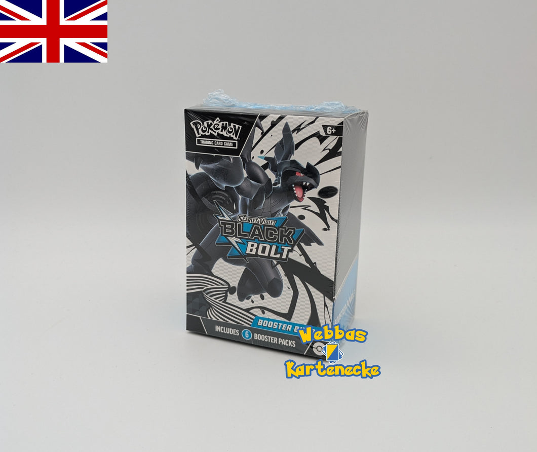Pokemon TCG Scarlet & Violet Black Bolt Booster Bundle (englisch)