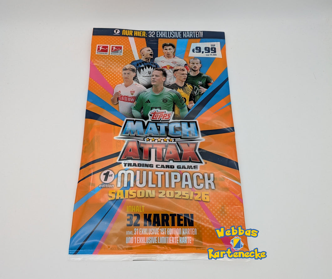 Topps Match Attax TCG Bundesliga 2025/26 1st Edition Multipack