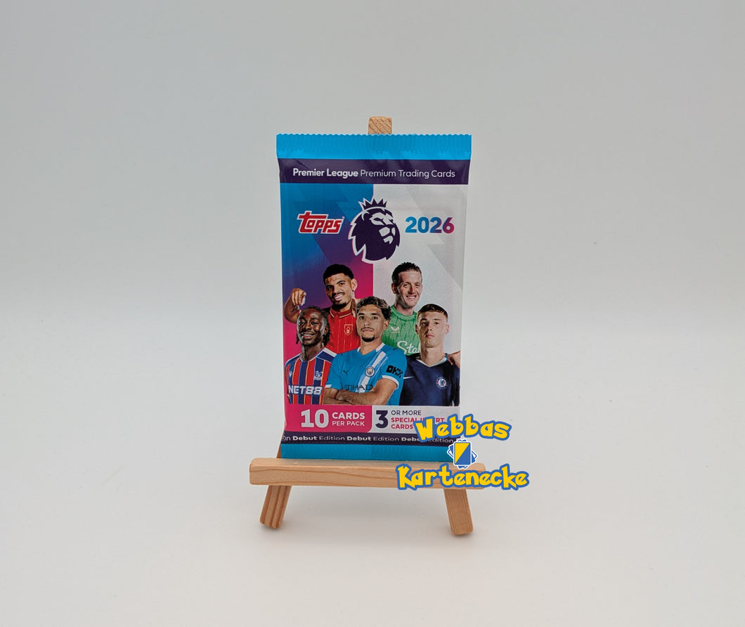 Topps Premier League 2025/2026 Trading Cards Booster