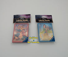 Lade das Bild in den Galerie-Viewer, Disney Lorcana TCG 9. Kapitel Mythen Sleeves 65 Stück
