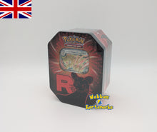 Lade das Bild in den Galerie-Viewer, Pokemon TCG Team Rocket Tin Box (englisch)
