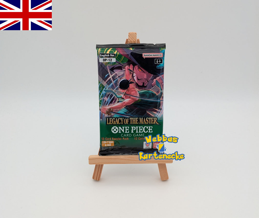 One Piece CG Legacy of the Master OP-12 Booster (englisch)