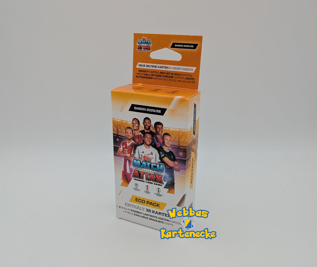 Topps Match Attax UEFA UCC Champions League 2025/26 Eco Pack