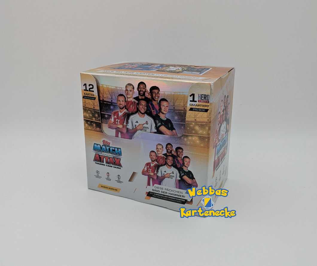 Topps Match Attax UEFA UCC Champions League 2025/26 Display