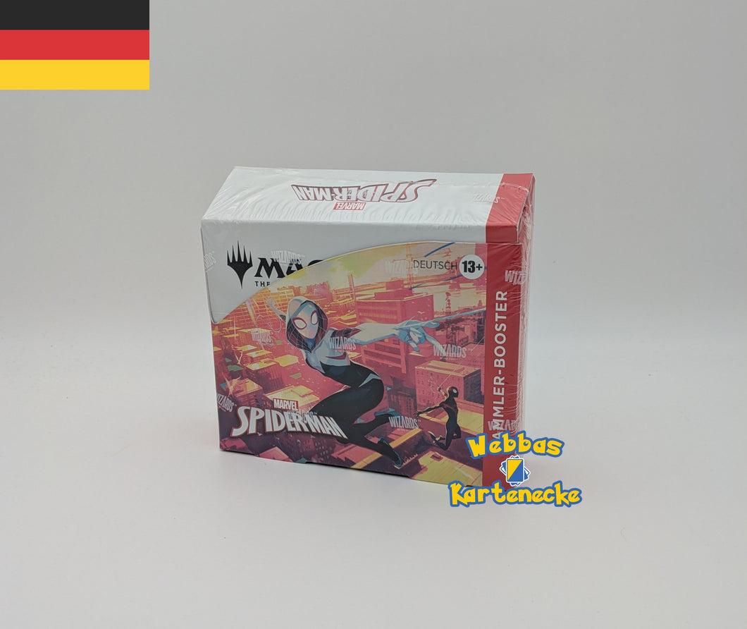 Magic The Gathering TCG Marvel Spider-Man Sammler Booster Display (deutsch)