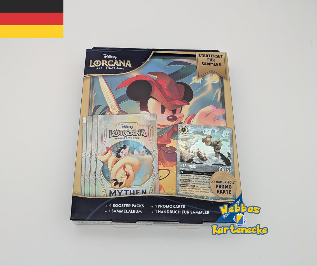 Disney Lorcana TCG 9. Kapitel Mythen - Starterset für Sammler (deutsch)