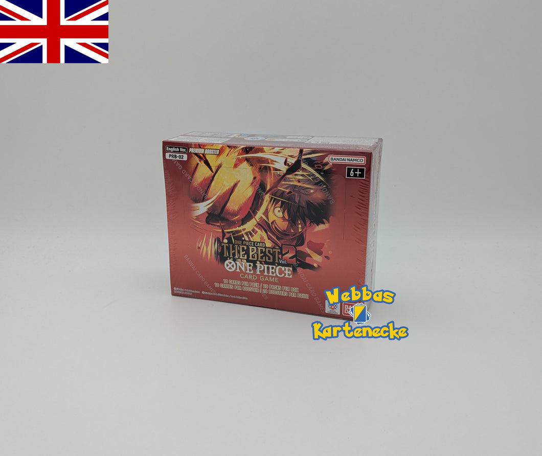 One Piece CG The Best Vol. 2 PRB-02 Display (englisch)