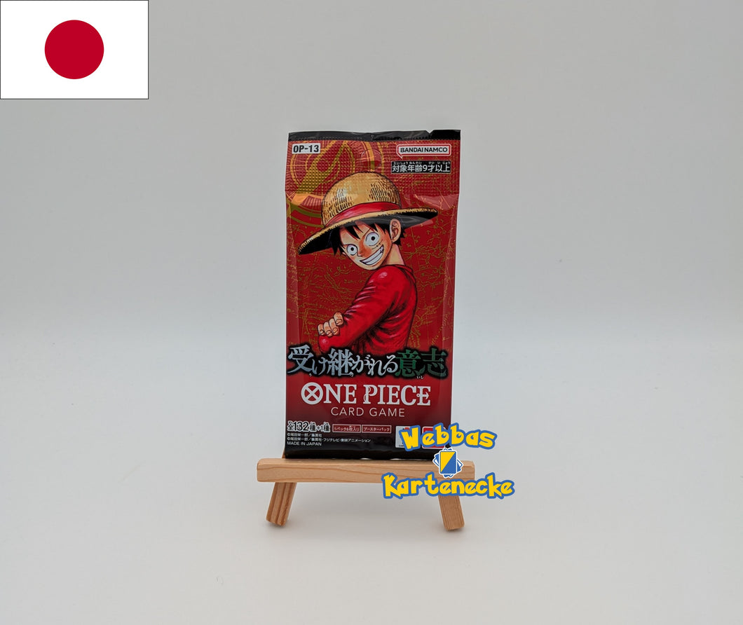 One Piece CG Carrying on His Will Booster OP-13 (japanisch)